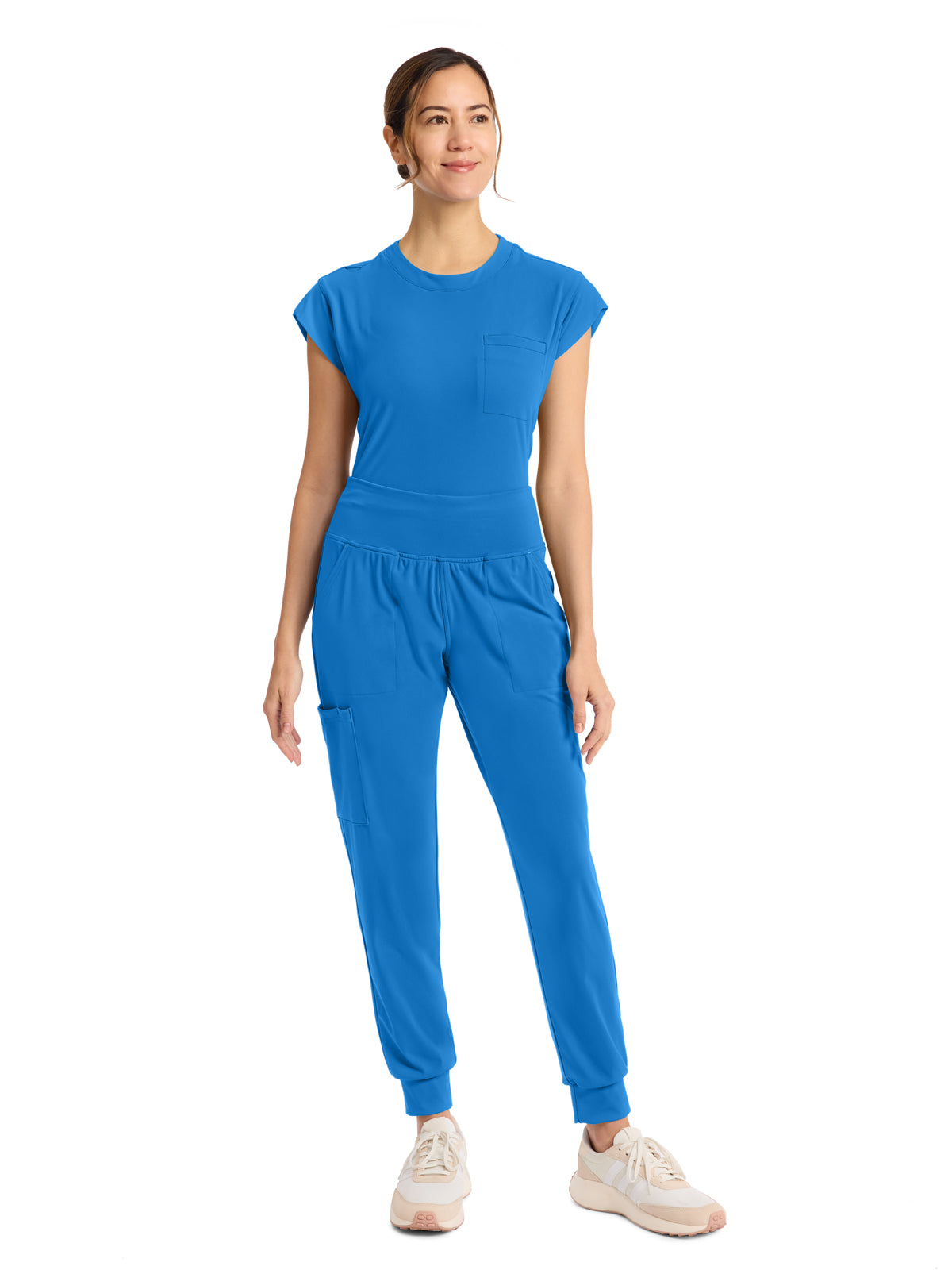 Women's 5-Pocket Jogger Pant - CK033 - True Blue
