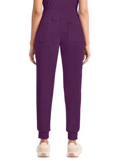 Women's 5-Pocket Jogger Pant - CK033 - Wild Mulberry