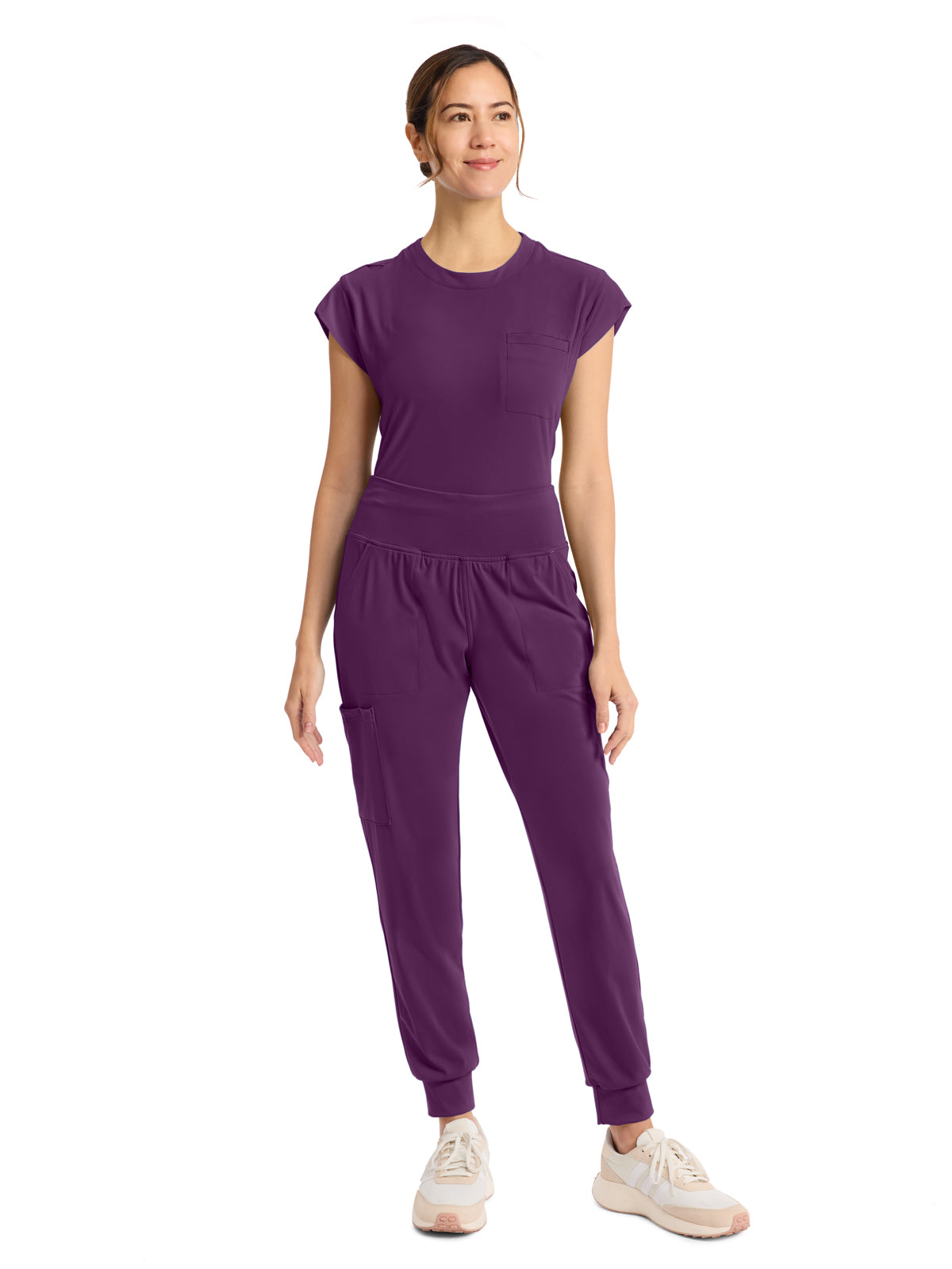 Women's 5-Pocket Jogger Pant - CK033 - Wild Mulberry