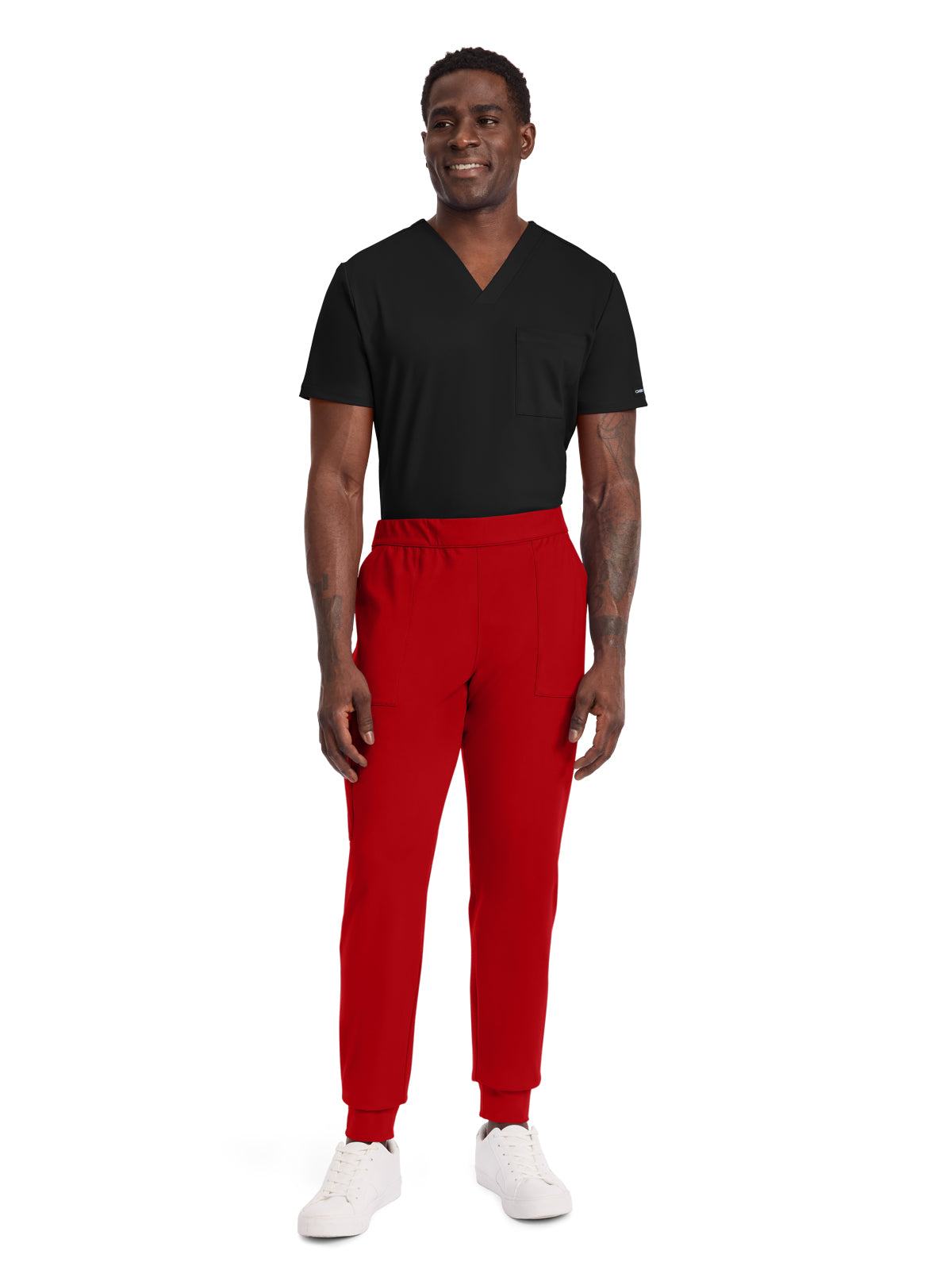 Men's 5-Pocket Jogger Pant - CK034 - Red