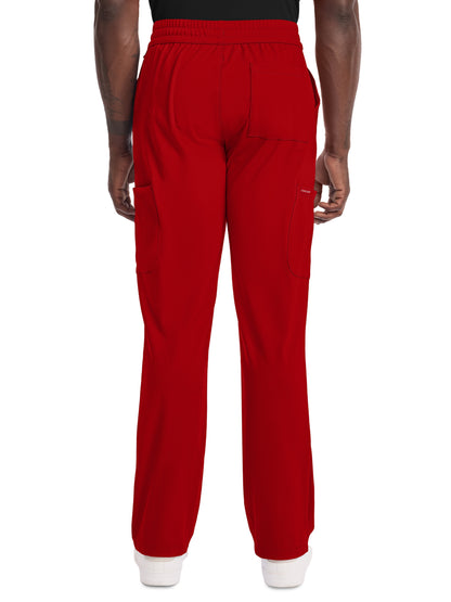 Men's 5-Pocket Straight Leg Pant - CK036 - Red