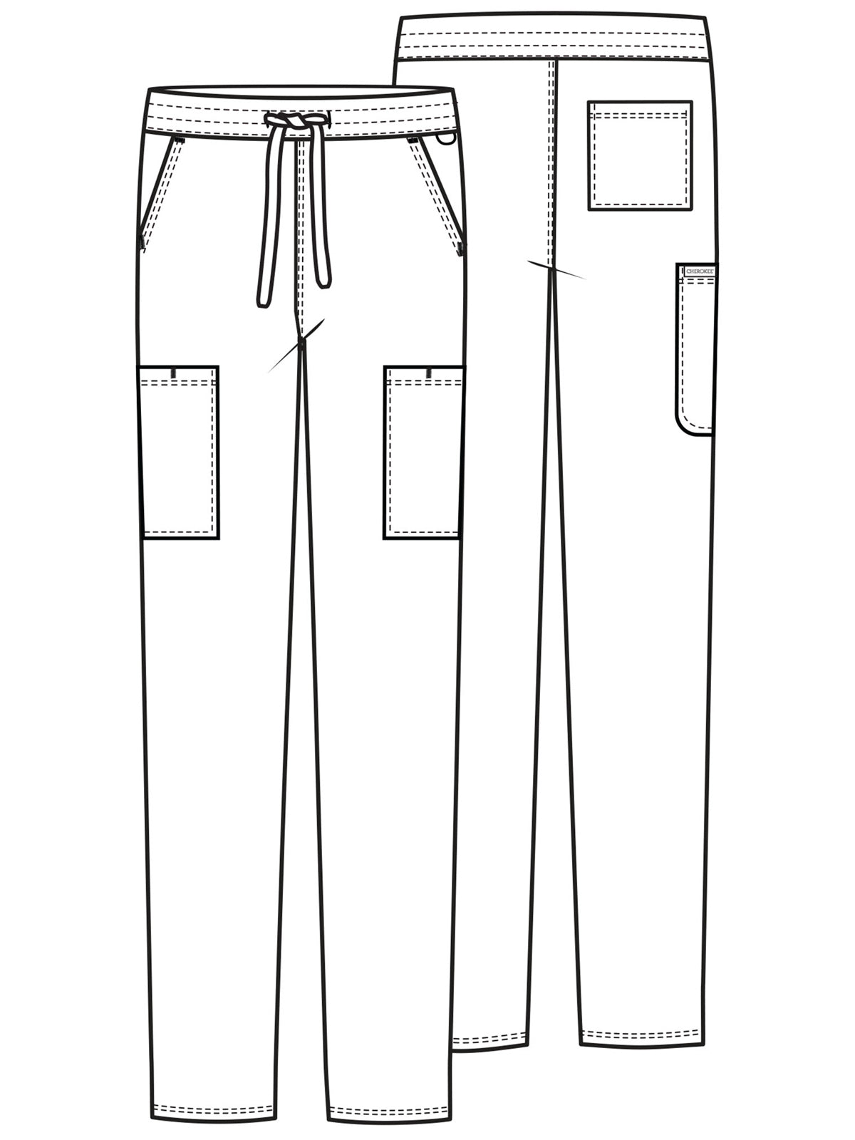 Men's 5-Pocket Straight Leg Pant - CK036 - Hunter