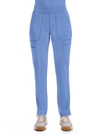 Women's 6- Pocket Mid Rise Tapered Leg Pant - CK065A - Ciel