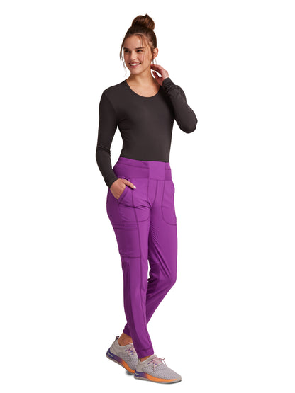 Women's High-Rise Skinny Leg Pant - CK067A - Bright Violet