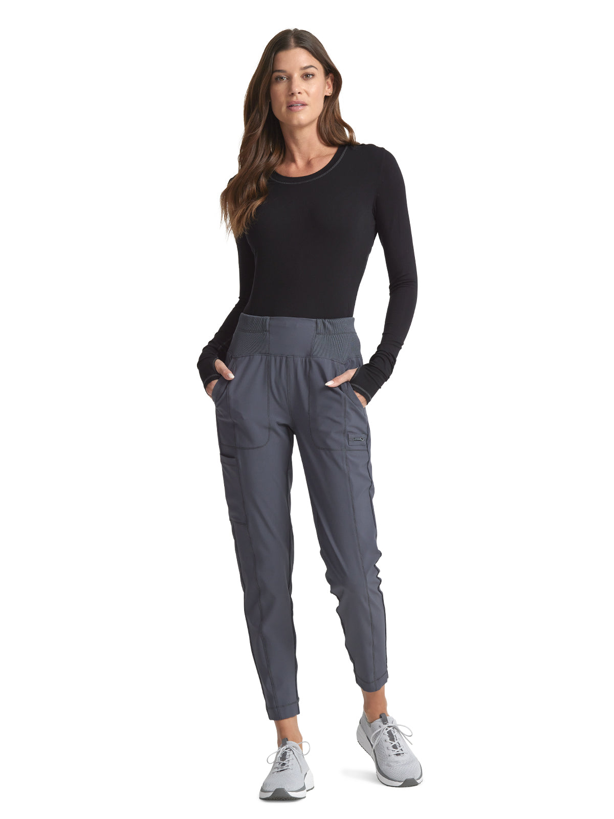 Women's High-Rise Skinny Leg Pant - CK067A - Pewter