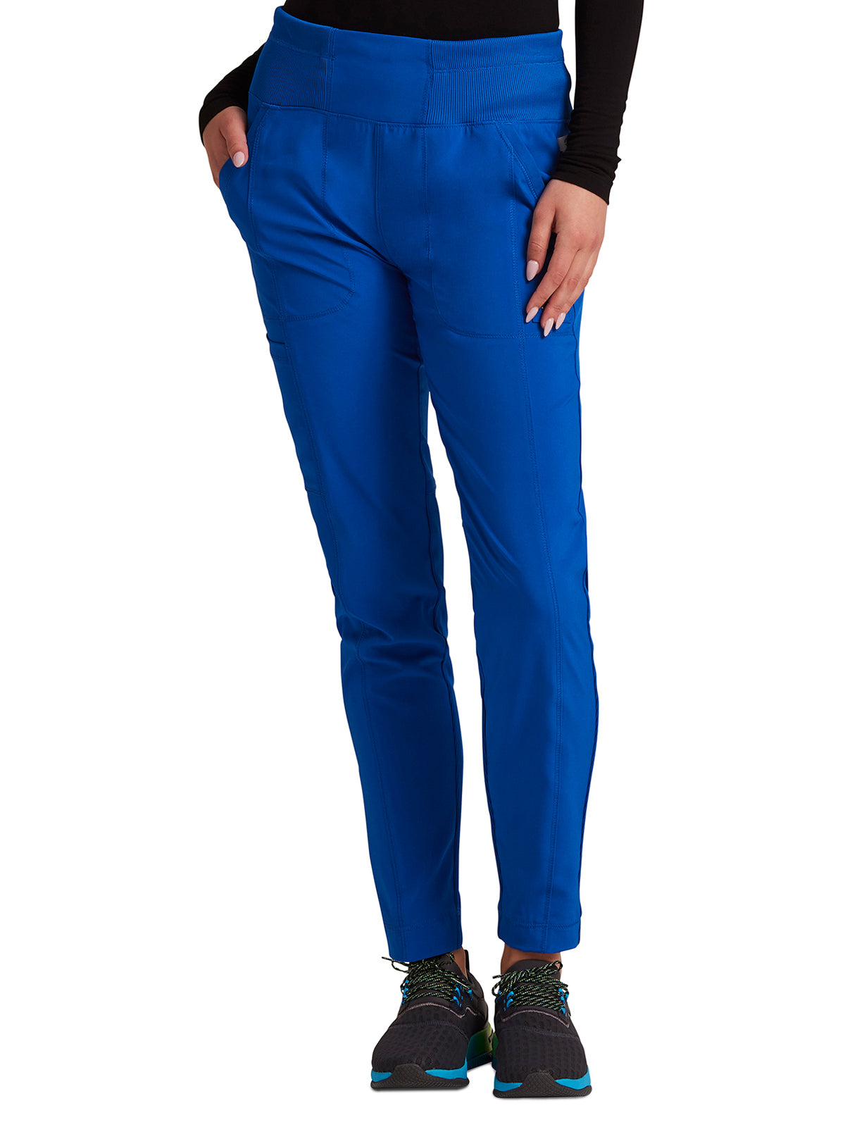 Women's High-Rise Skinny Leg Pant - CK067A - Royal