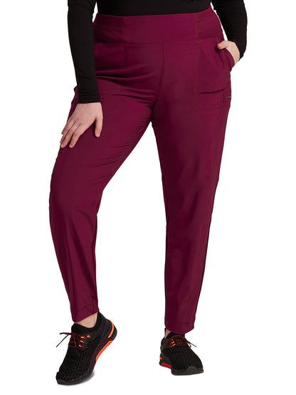 Women's High-Rise Skinny Leg Pant - CK067A - Wine