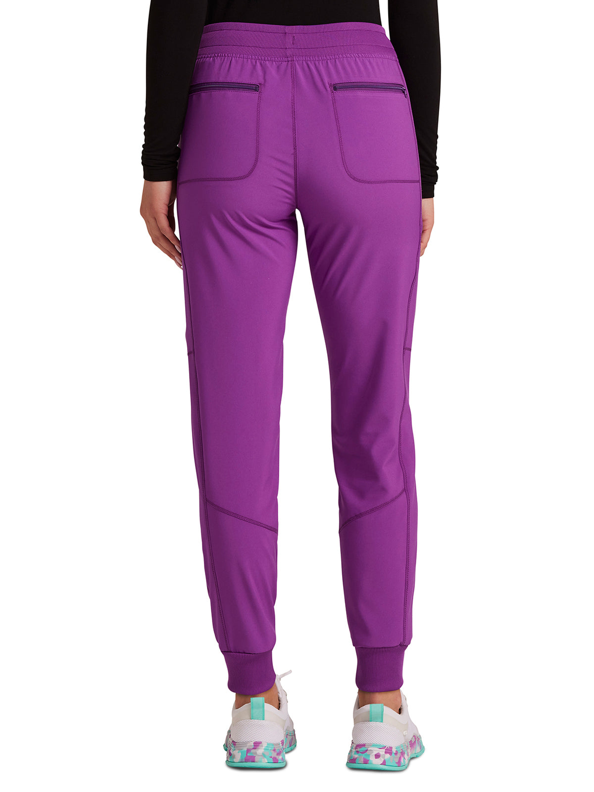 Women's Mid Rise Jogger - CK080A - Bright Violet