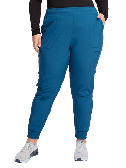 Women's Mid Rise Jogger - CK080A - Caribbean Blue