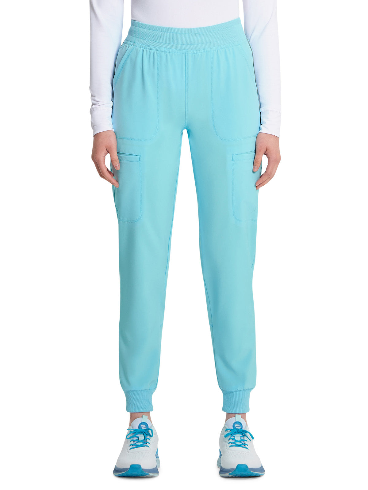 Women's Mid Rise Jogger - CK080A - Cloud Blue