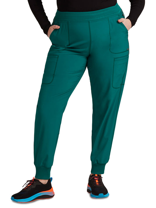 Women's Mid Rise Jogger - CK080A - Hunter Green