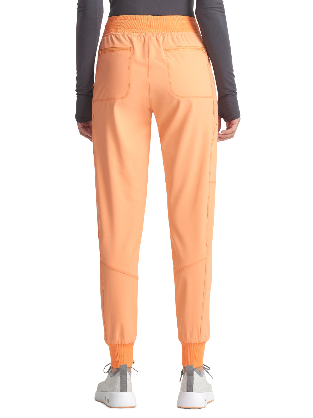 Women's Mid Rise Jogger - CK080A - Peach Linen