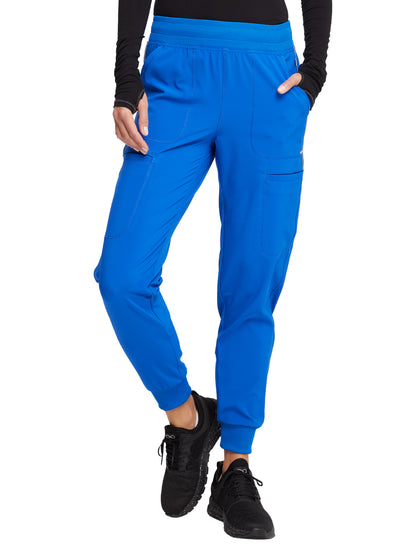 Women's Mid Rise Jogger - CK080A - Royal