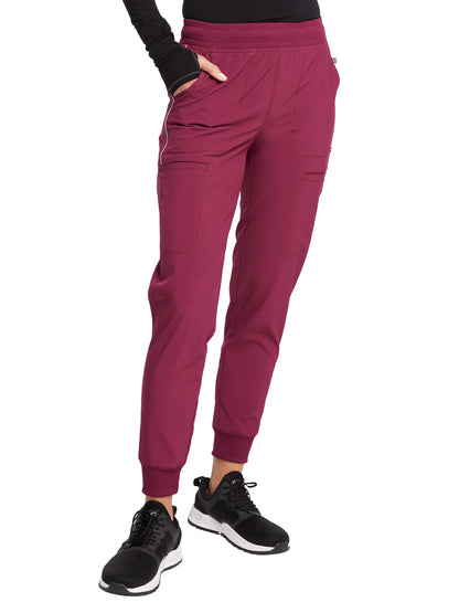 Women's Mid Rise Jogger - CK080A - Wine