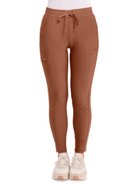 Women's 5 Pocket Tapered Leg Pant - CK095 - Caffe Mocha