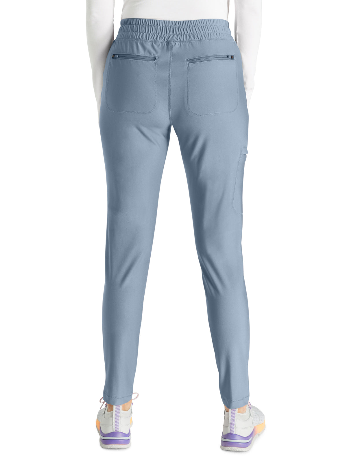 Women's 5 Pocket Tapered Leg Pant - CK095 - Ocean Ash