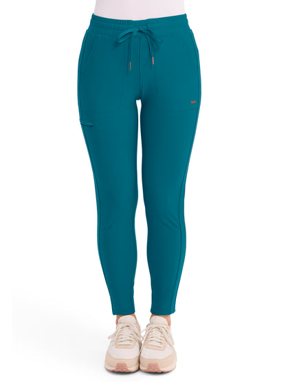 Women's 5 Pocket Tapered Leg Pant - CK095 - Paradise Cove