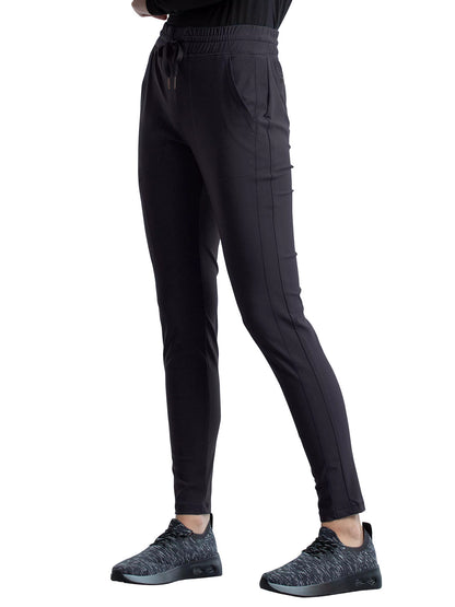 Women's 5 Pocket Tapered Leg Pant - CK095 - Pewter