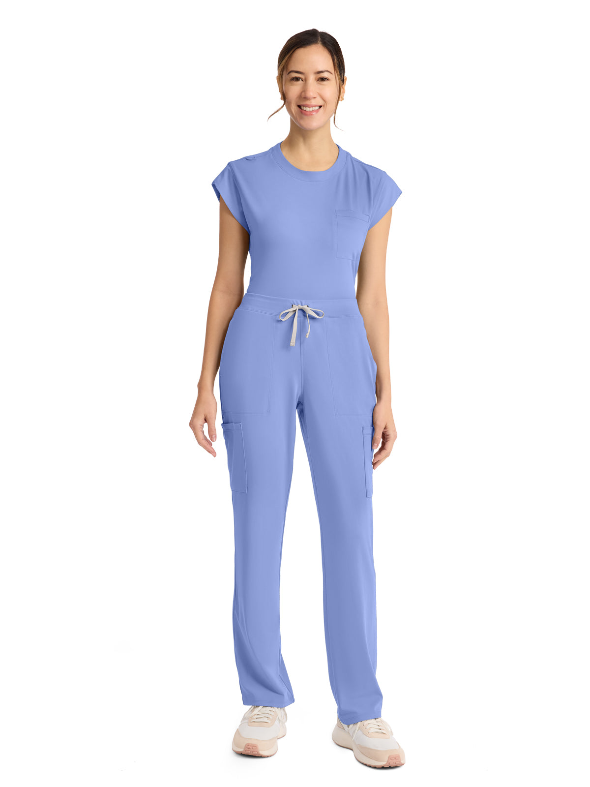 Women's 5-Pocket Straight Leg Pant - CK096 - Ciel