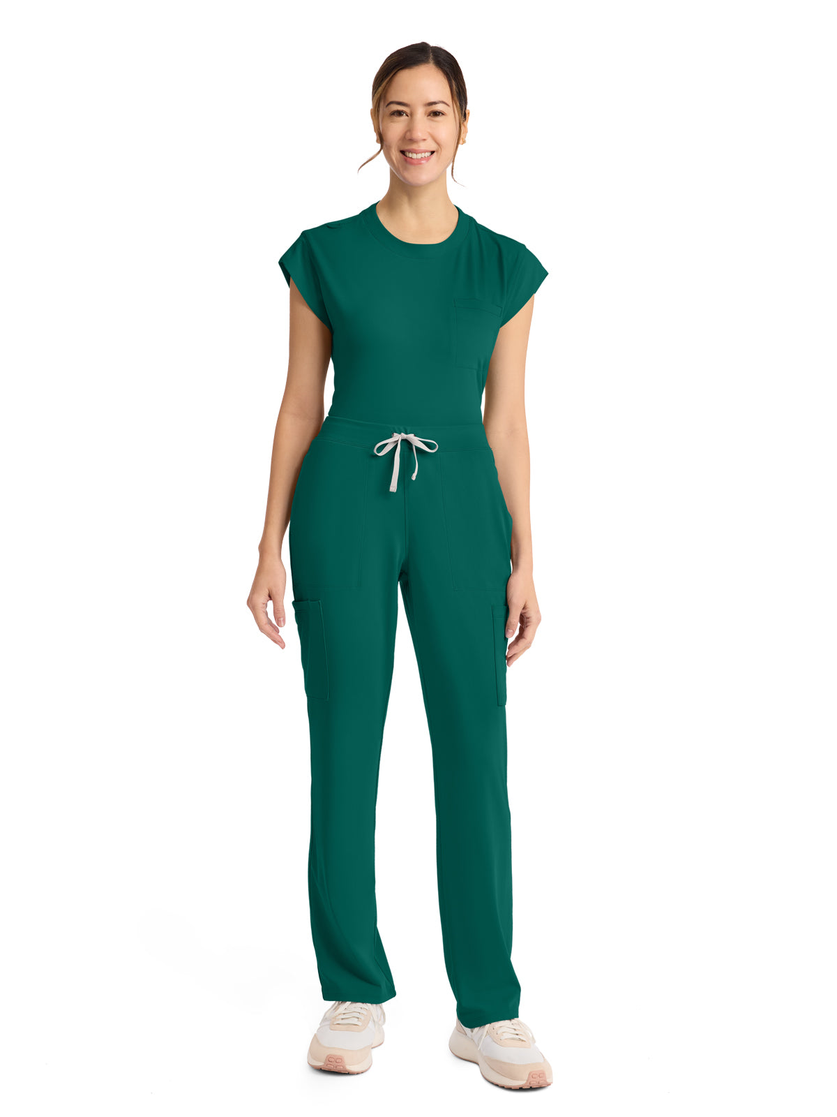 Women's 5-Pocket Straight Leg Pant - CK096 - Hunter