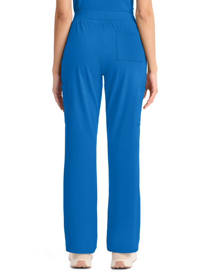 Women's 5-Pocket Straight Leg Pant - CK096 - True Blue