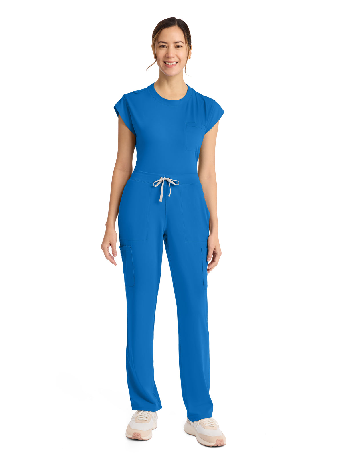 Women's 5-Pocket Straight Leg Pant - CK096 - True Blue