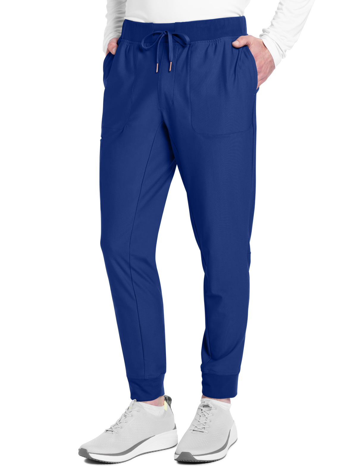 Men's 4-Pocket Mid Rise Jogger Pant - CK112 - Galaxy Blue