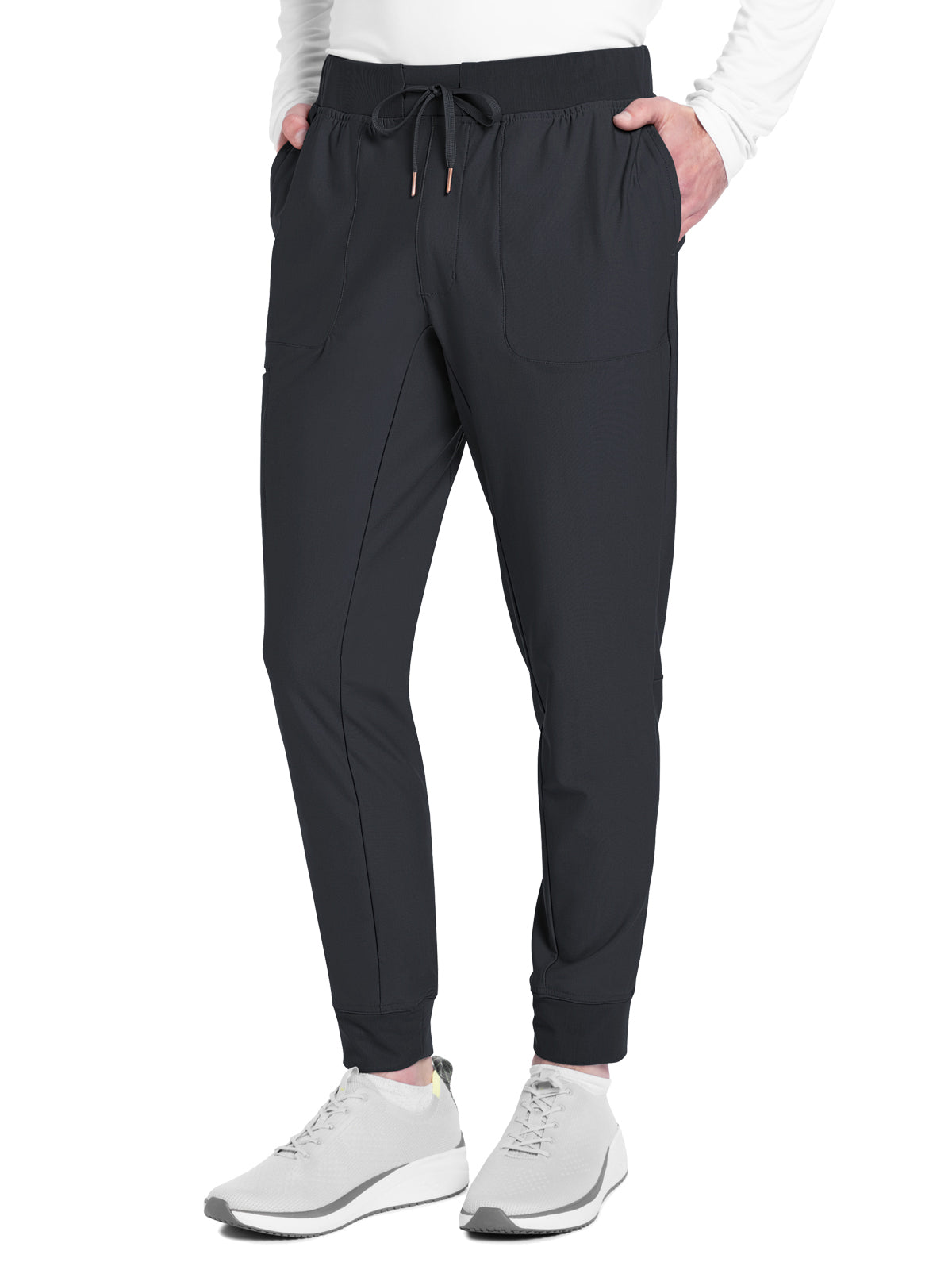 Men's 4-Pocket Mid Rise Jogger Pant - CK112 - Pewter