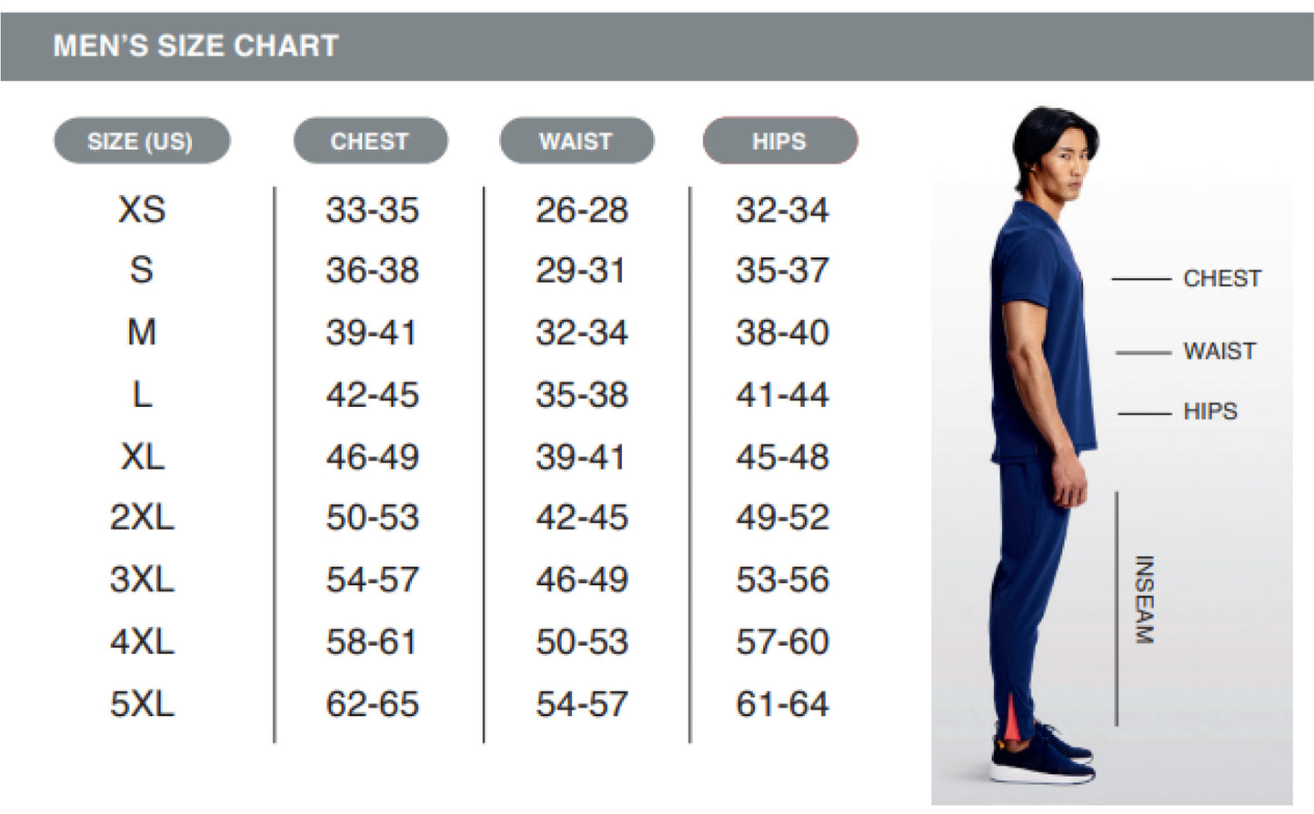 SIZECHART