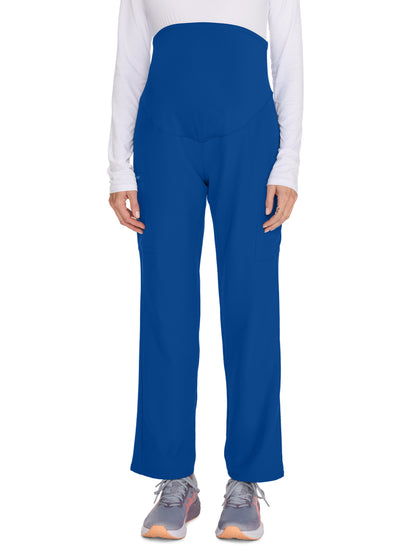 Women's 3-Pocket Maternity Straight Leg Pant - CK118A - Galaxy Blue