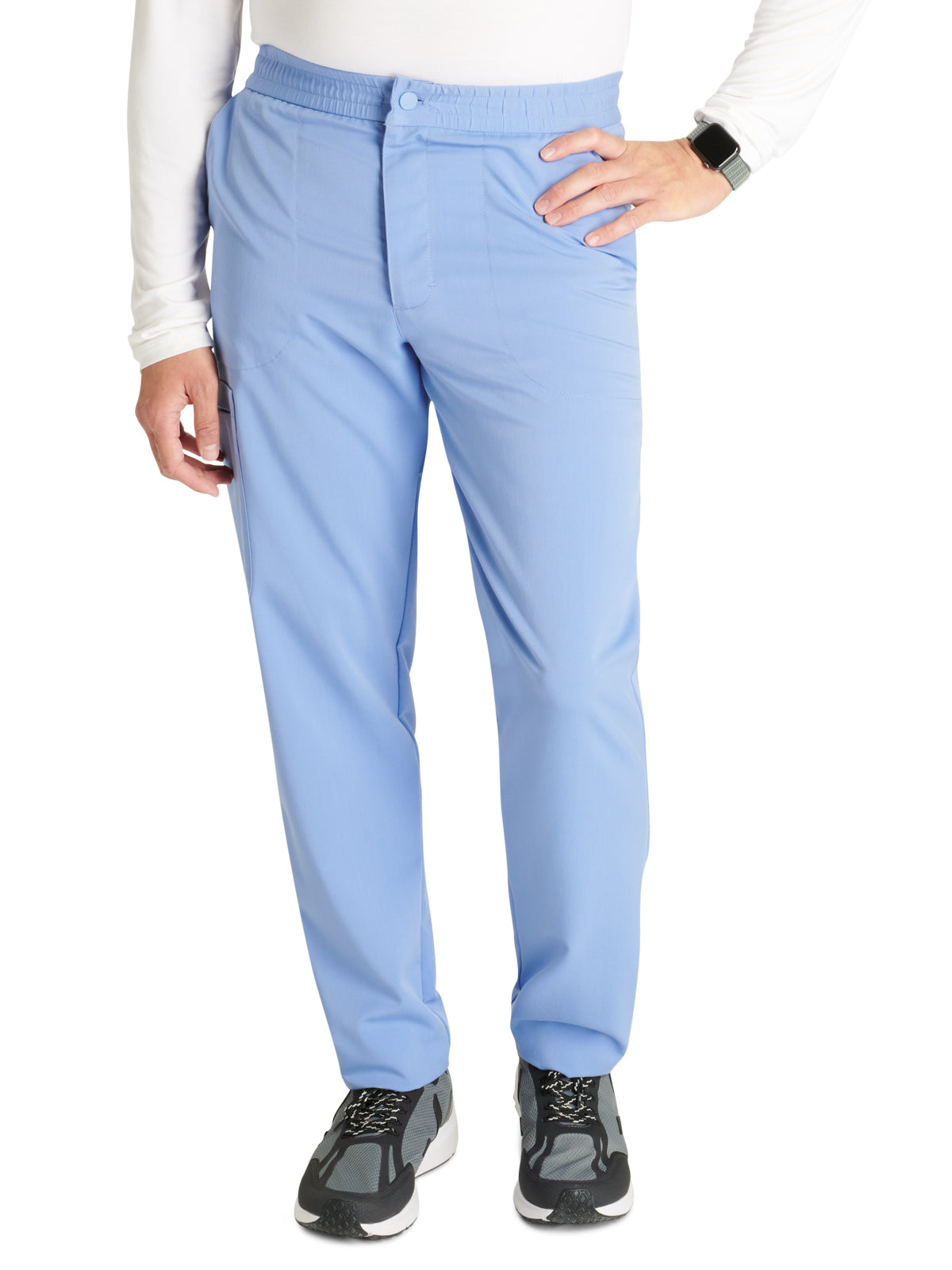 Men's Tapered Leg Scrub Pant - CK131A - Ciel