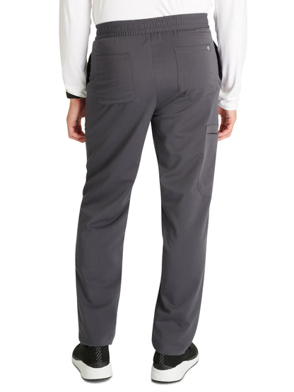 Men's Tapered Leg Scrub Pant - CK131A - Pewter