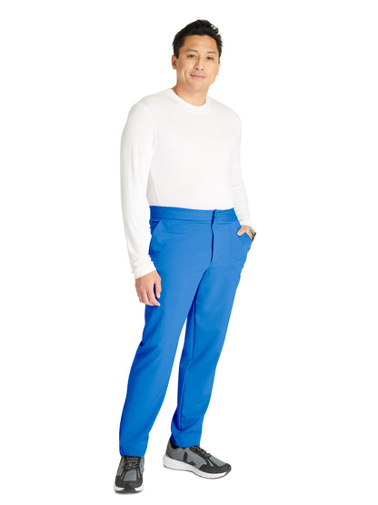 Men's Tapered Leg Scrub Pant - CK131A - Royal