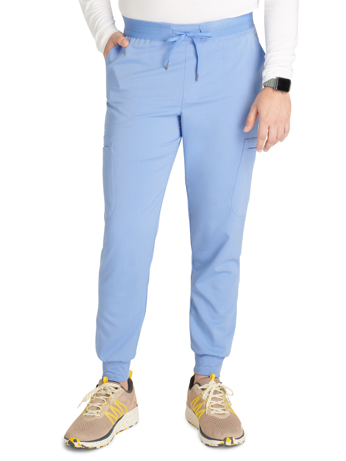 Men's Mid Rise Jogger Scrub Pant - CK132A - Ciel