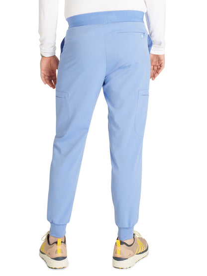 Men's Mid Rise Jogger Scrub Pant - CK132A - Ciel