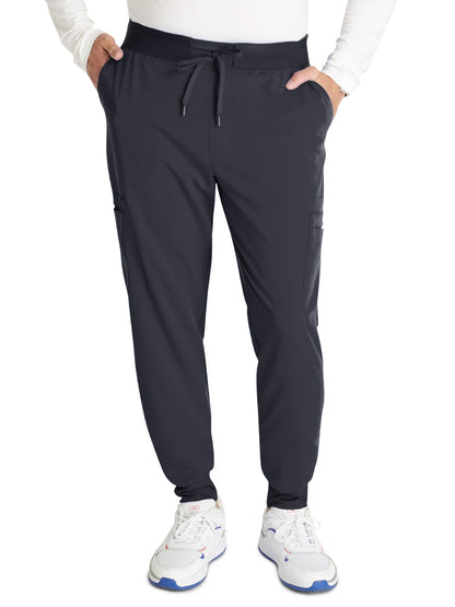 Men's Mid Rise Jogger Scrub Pant - CK132A - Pewter