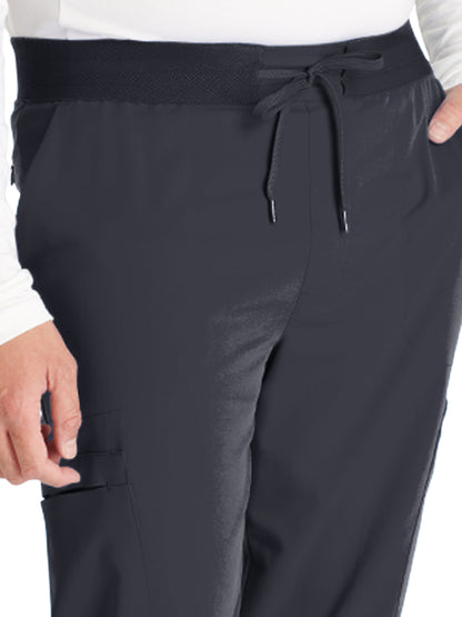 Men's Mid Rise Jogger Scrub Pant - CK132A - Pewter