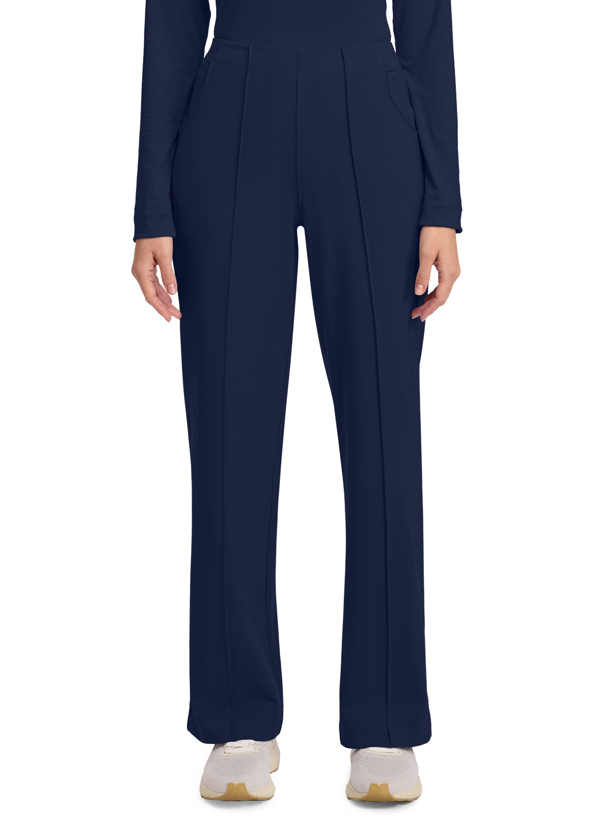 Women's 3-Pocket Wide Leg Pant - CK162 - Navy