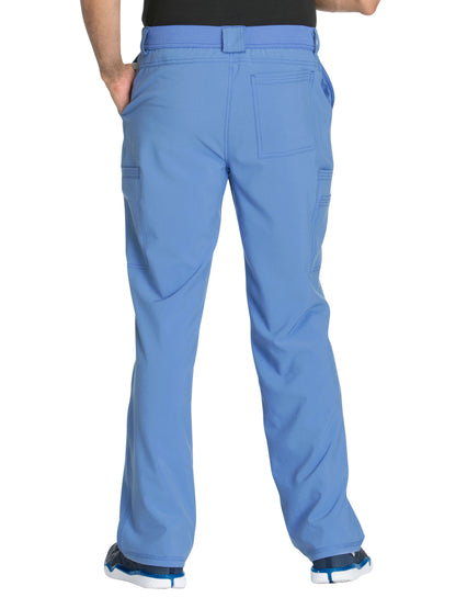 Men's Zip Fly Button Closure Tapered Leg Pant - CK200A - Ciel