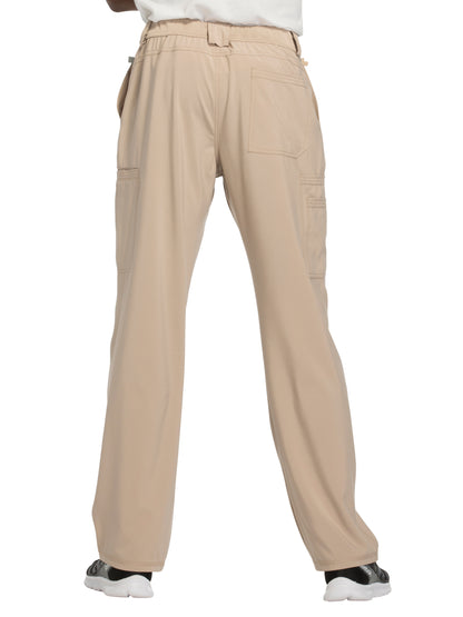 Men's Zip Fly Button Closure Tapered Leg Pant - CK200A - Khaki