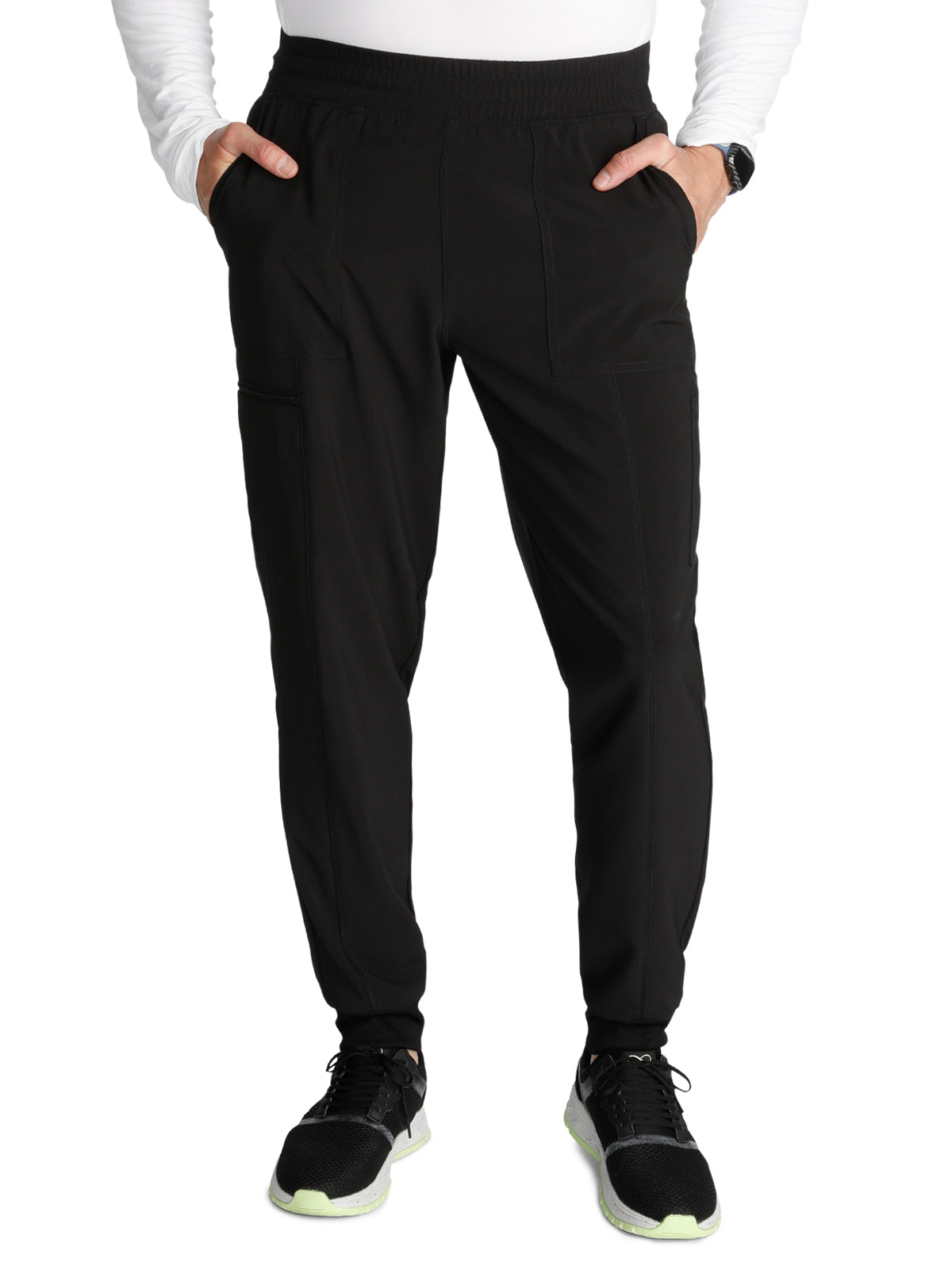 Men's Pull-on Jogger - CK224A - Black