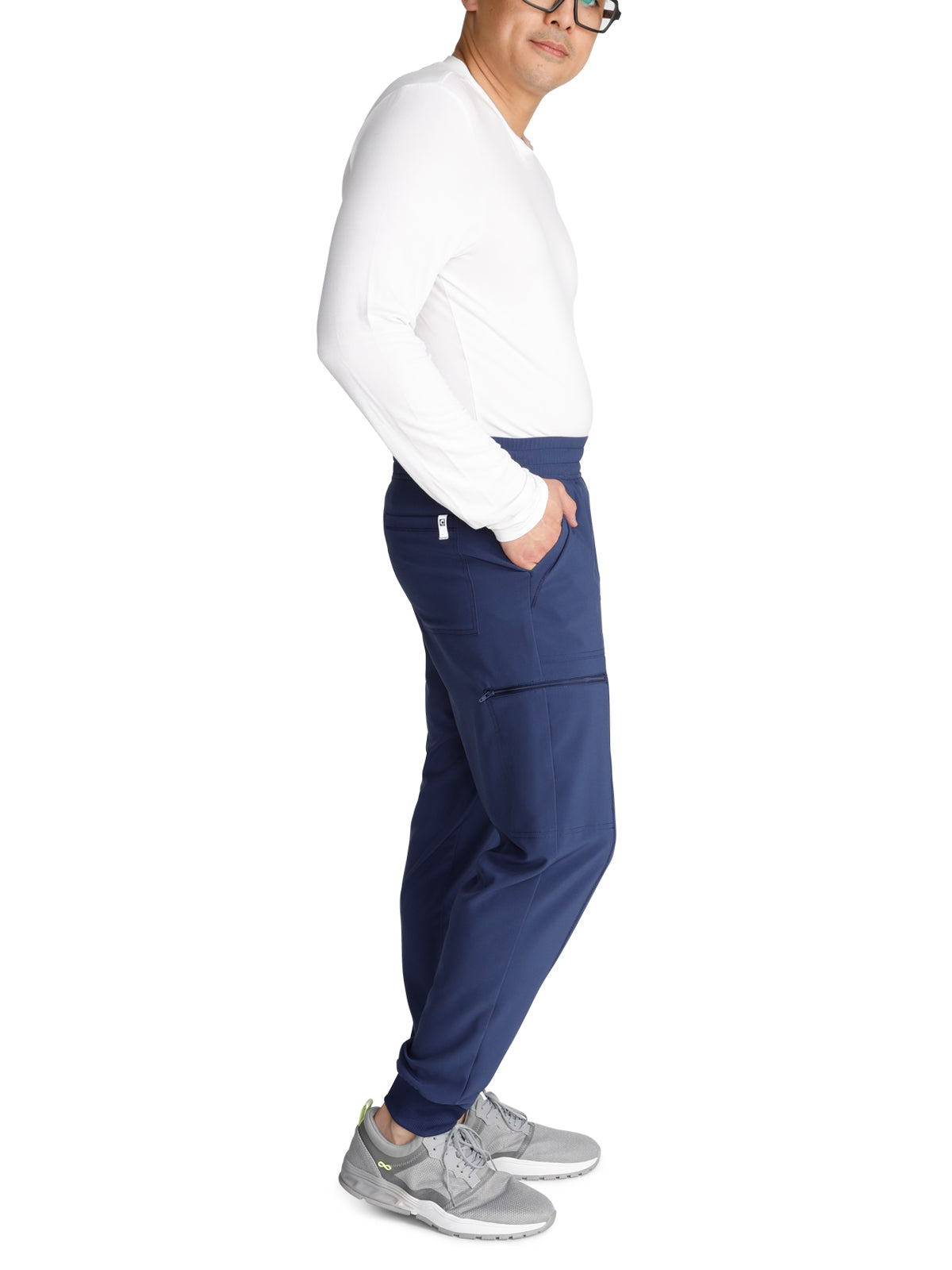 Men's Pull-on Jogger - CK224A - Navy