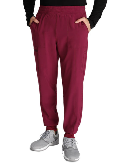 Men's Pull-on Jogger - CK224A - Wine