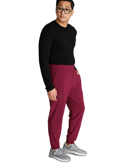 Men's Pull-on Jogger - CK224A - Wine