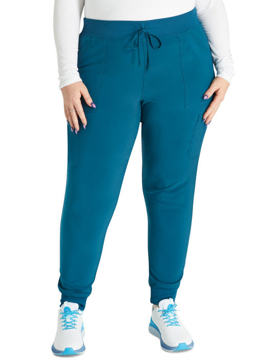 Women's Natural Rise Jogger - CK249A - Caribbean Blue