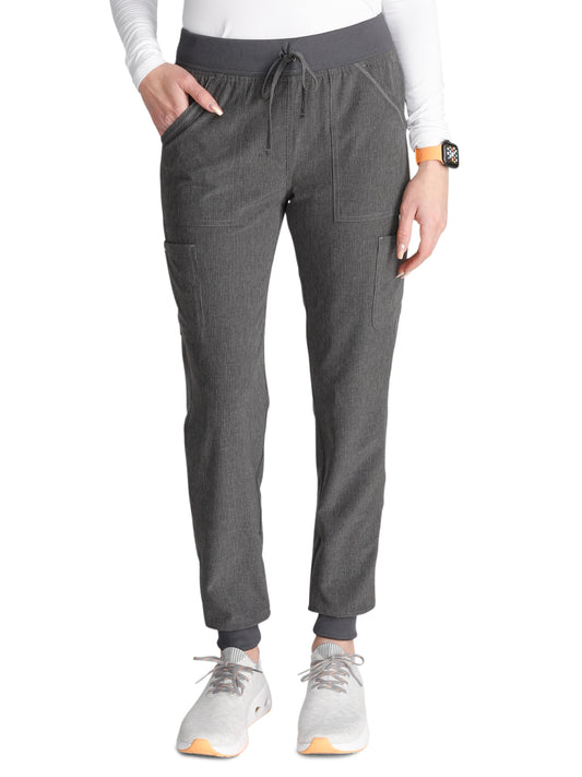 Women's Natural Rise Jogger - CK249A - Heather Pewter