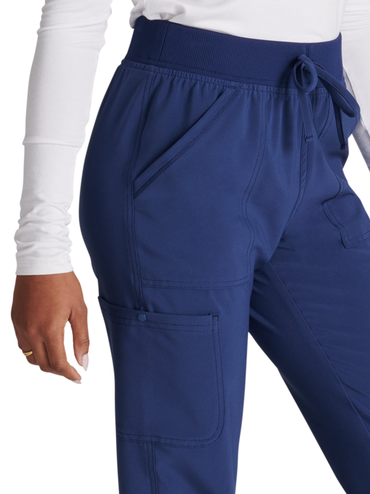 Women's Natural Rise Jogger - CK249A - Navy