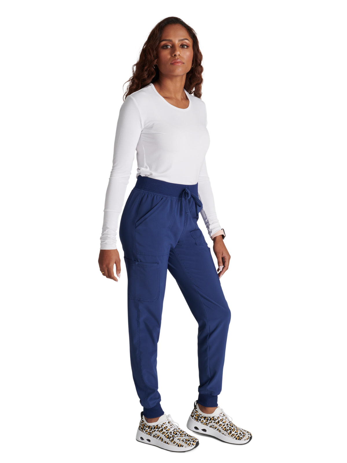 Women's Natural Rise Jogger - CK249A - Navy