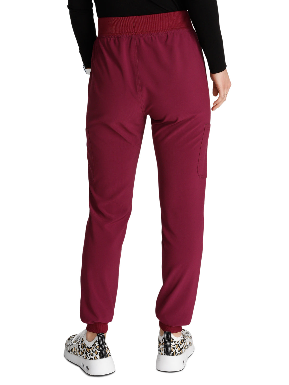 Women's Natural Rise Jogger - CK249A - Wine