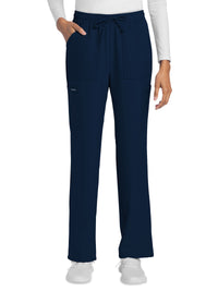 Women's 4-Pocket Drawstring Cargo Pant - CK272A - Navy